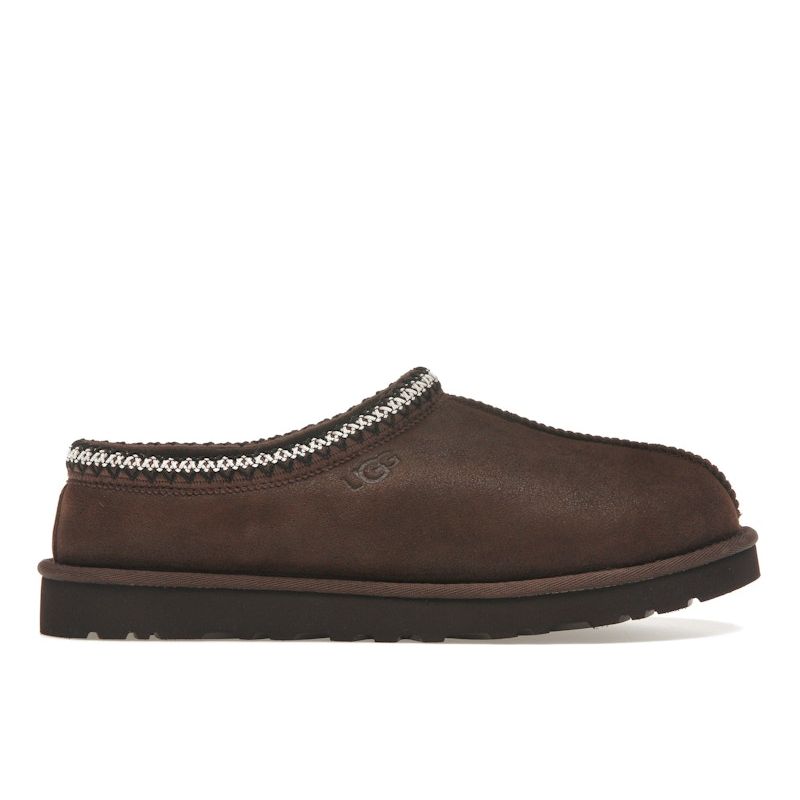 UGG Tasman Distressed Slipper Burnt Cedar Men Sneakers Brown 1158172-BCDR