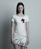 ILLIO White-Leather Cross Necklace T-Shirt
