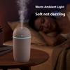 Creative Mini Humidifier, Colorful Light USB High Fog Volume Double Spray Nano Hydrator Household Gift