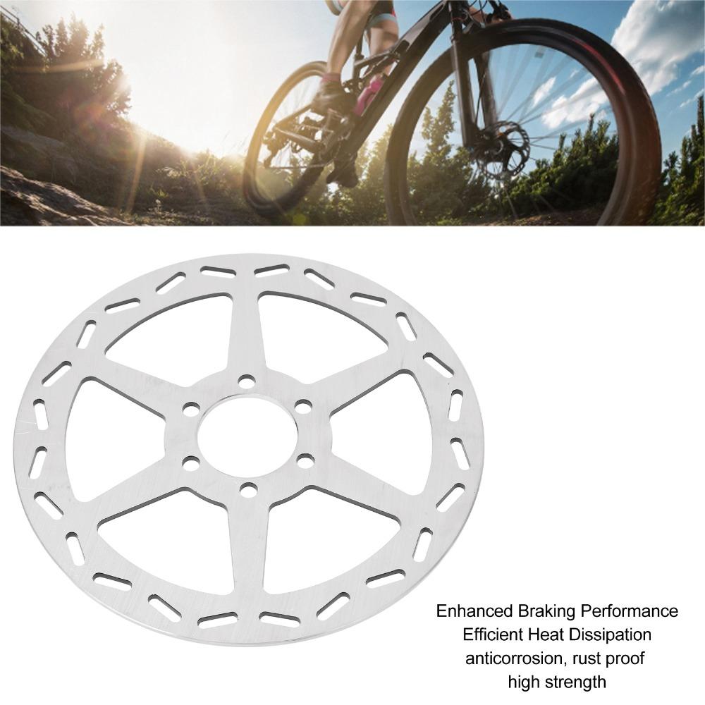180mm Bike Disc Brake Rotor 6 Hole Disc Brake Rotor Durable Brake Disc Brake System Replacement
