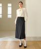 PAUL&ALICE Ribbon Tie Blouse / Ivory