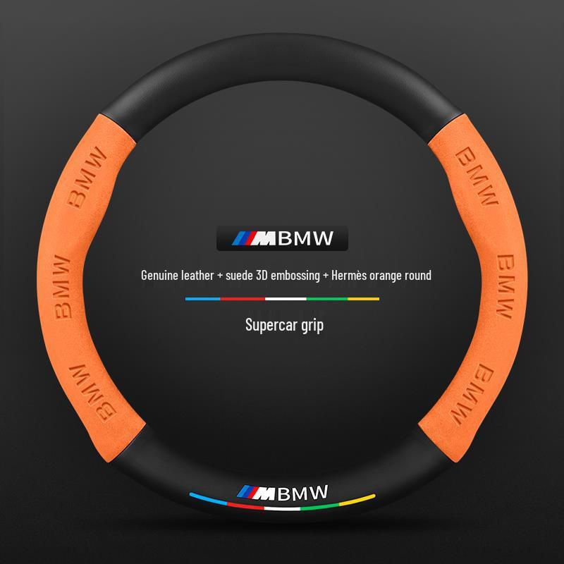 Kryt na volant pro BMW X3 2008-2025, Ultratenký semiš z uhlíkových vláken pro všechny řidiče