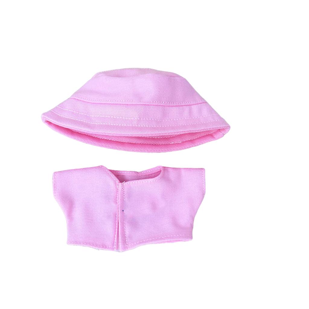 First And Second Generation Baby Clothes 17cm Doll Sitting Party Clothes Accessories Overalls