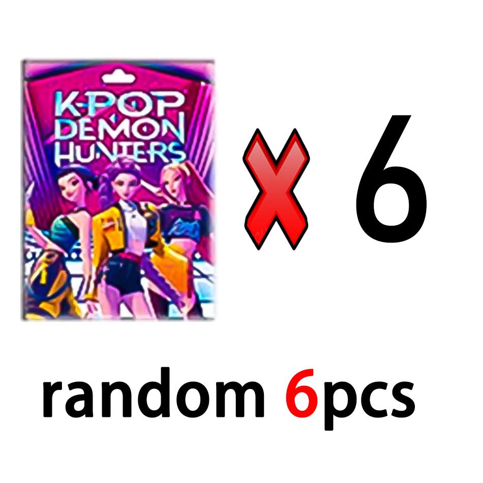 Kpop Demon Hunters Blind Box Figure Toy Set, Collectible, Derpy Tiger, Rumi, Mira, Zoey, Christmas Dolls for Fans, 1-24Pcs