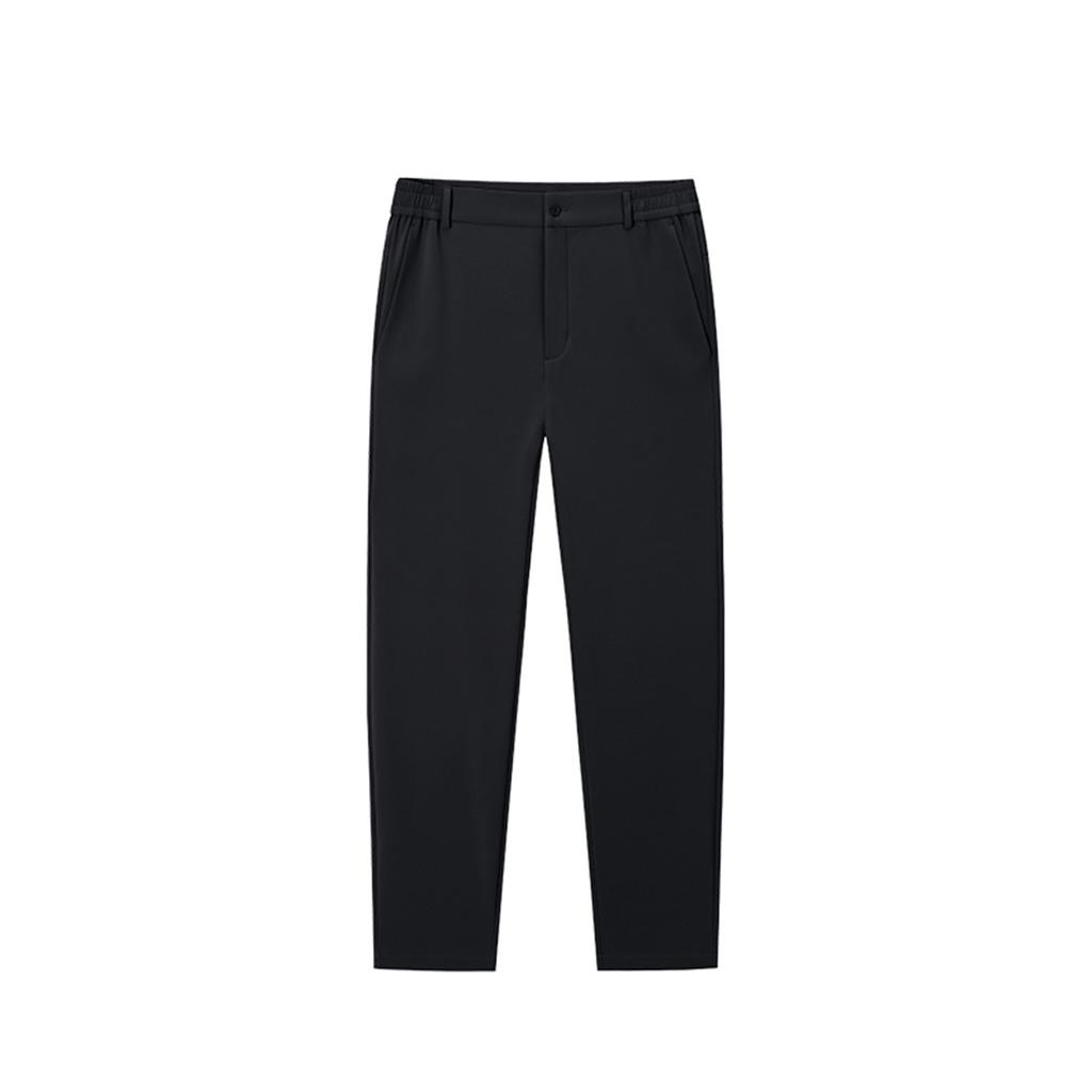 Anta Training Series Mens Woven Sports Long Pants Winter Casual Pants Men bottoms Basic-Black 952547501-4