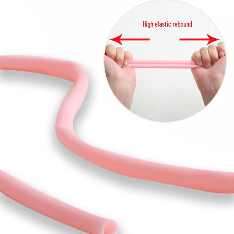 TLXT Dual Color 8-Shape Pink Resistance Band Set