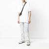 Off-White SS20 Wavy Line White Short Sleeve Oversize Men's OMAA038R201850040110