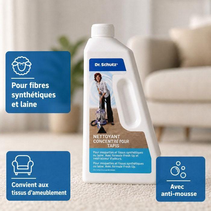 Concentrated Carpet Cleaner, 750 Ml, Carpet Cleaning, for Approximately 50 M²