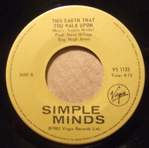 

7inch Record SIMPLE MINDS Love Song VS1135 Virgin 1981 Canada Dance Electronica Used
