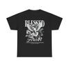 Christliches Streetwear T-Shirt, Individuelles 'Blessed Forever' Unisex Grafikshirt, T-Shirt