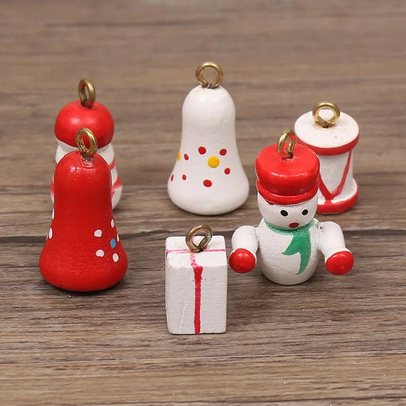 Weihnachtsdekorationen Kreatives Holz Weihnachtsbaum Ornament Home Desktop Party Dekor Weihnachten Neujahr Kinder Geschenke