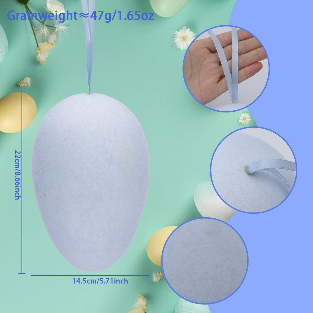 Flocking Easter Ornament - Toys And Festive Decor, Ideal As Children's Gift Or Home Decoration To Create Holiday