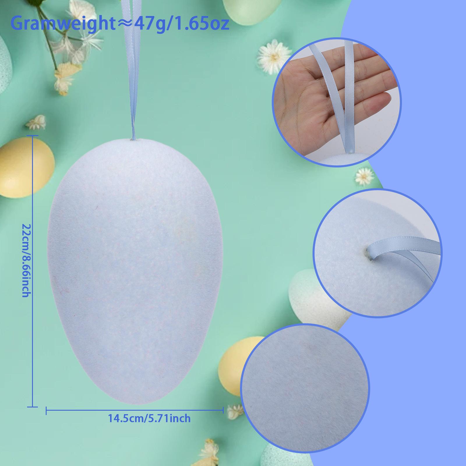 

Flocking Easter Ornament - Toys And Festive Decor, Ideal As Children s Gift Or Home Decoration To Create Holiday синий