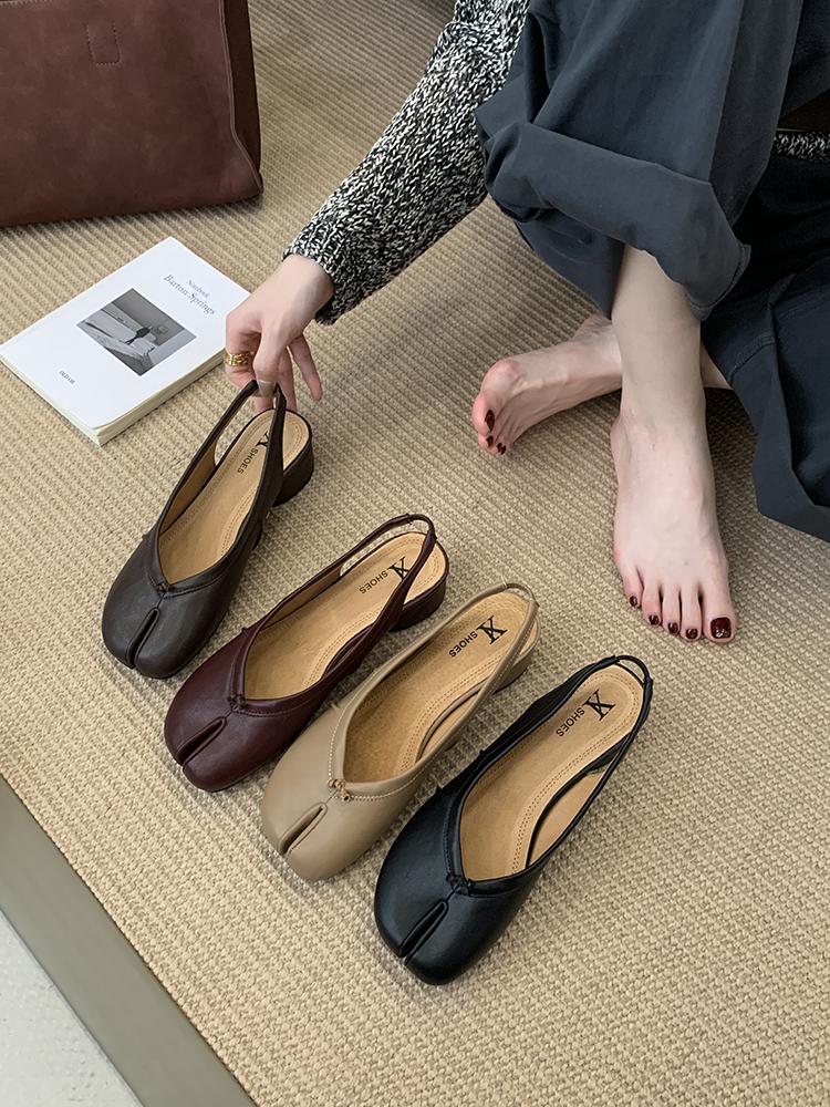 Fashion Vintage Japanese Style Sandals Women Fashion Round Toe Ankle Strap Buckle Casual Shoes Elegant Comfortable Sandalias De Mujer