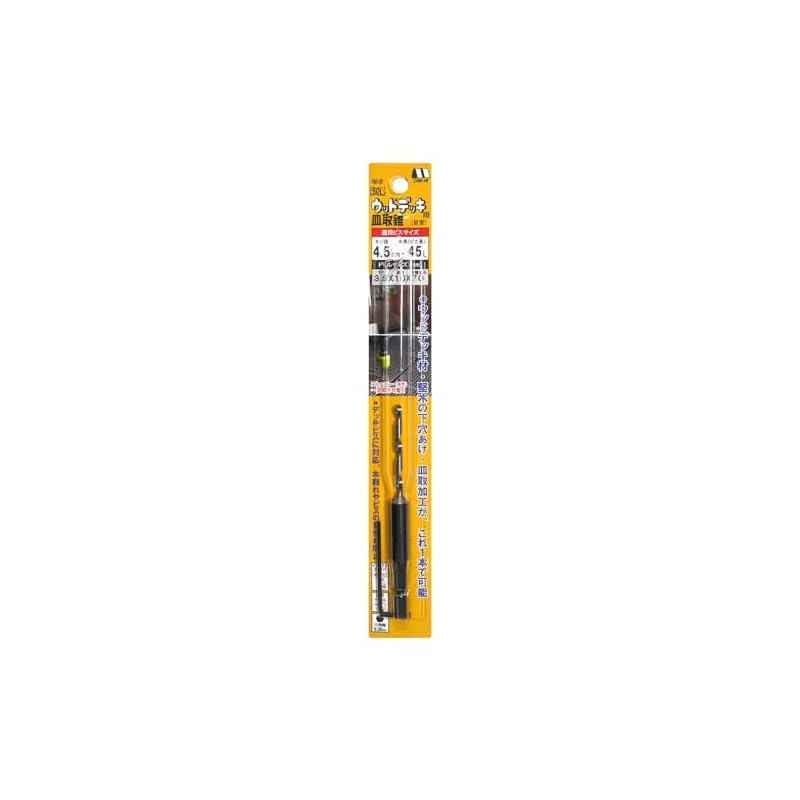 Star-M Countersink Drill Bit for Wood Decks 3.5X10X70L 58XW-3570