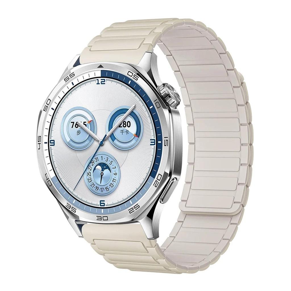 18mm 20mm 22mm Magnetic Band For Huawei Watch GT5/4/3Pro 46mm 4/3Pro Soft Silicone Loop Strap For Amazfit Balance GTR 4/3/2 47mm