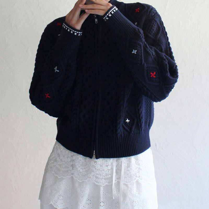 Rubati White Heidi Lace Mini Apron