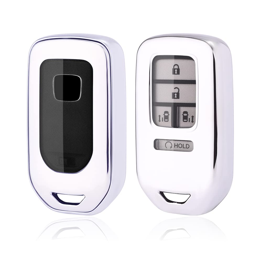 

Honda, Чехол для ключей, Новые модели Freed, Odyssey, Step Wagon, Fit, S660 CR-Z, Vezel, For Honda серебряный