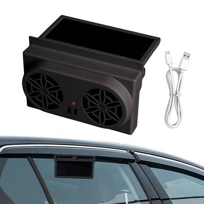 Auto-Ventilator, Solar- & USB-betrieben, Auto-Ventilator, Autolüftung, Autolüftung, Solar