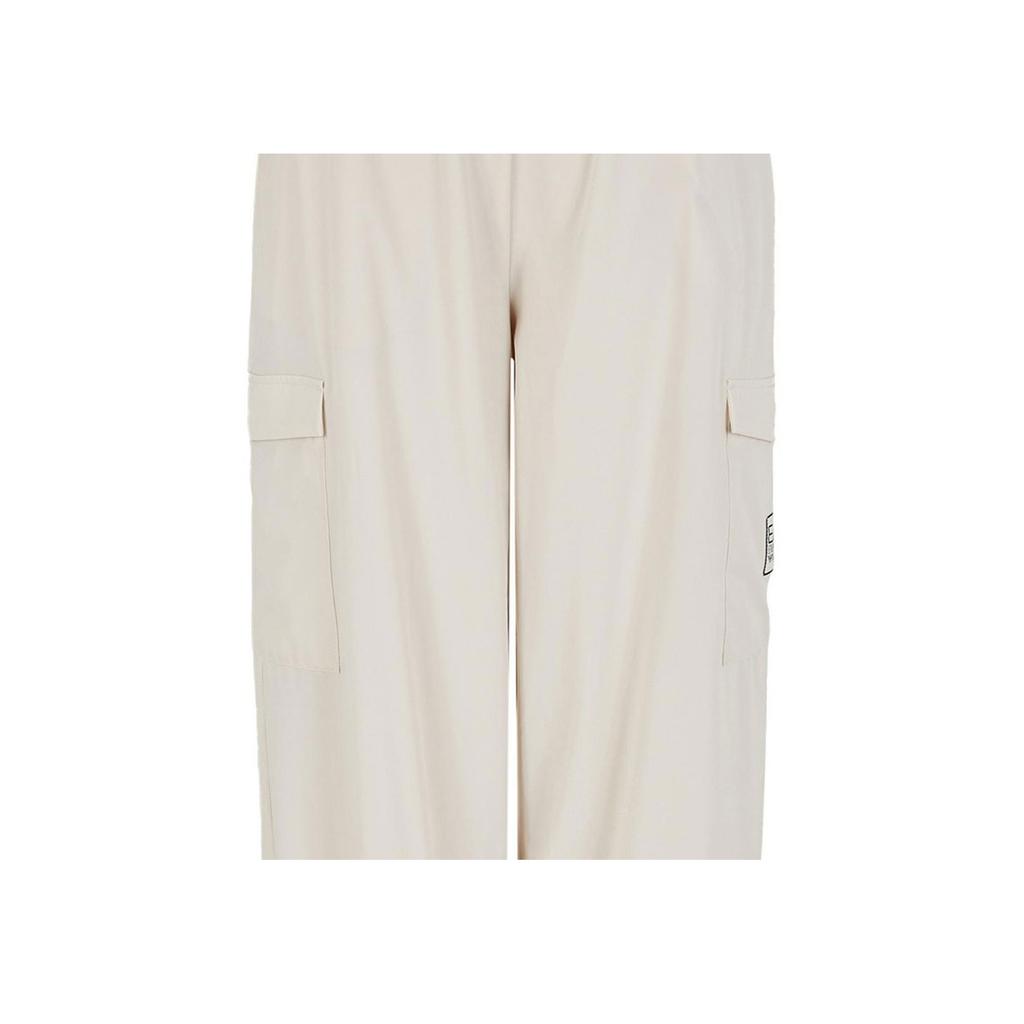 Emporio Armani Ea7 Fw24 Loose Fit Cargo Pants Women Pants Off-White 6DTP20-TNFTZ-1120