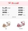 Girls' Princess Rhinestone Bow Sandals - Trendy Summer 2023 Fashion for School Students