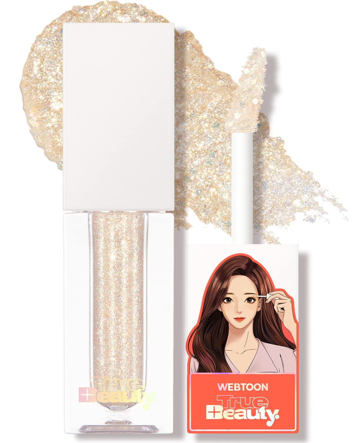 

True Beauty Glitter Eyeshadow from Goddess Manga Summer Glitter Eyeshadow [AMTS] Cosmetics, Cool-toned,