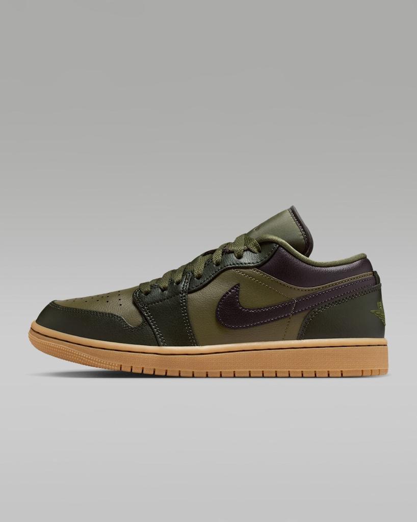 IR0840-325 Nike Air Jordan 1 Low Sequoia Rough Green (Women's)