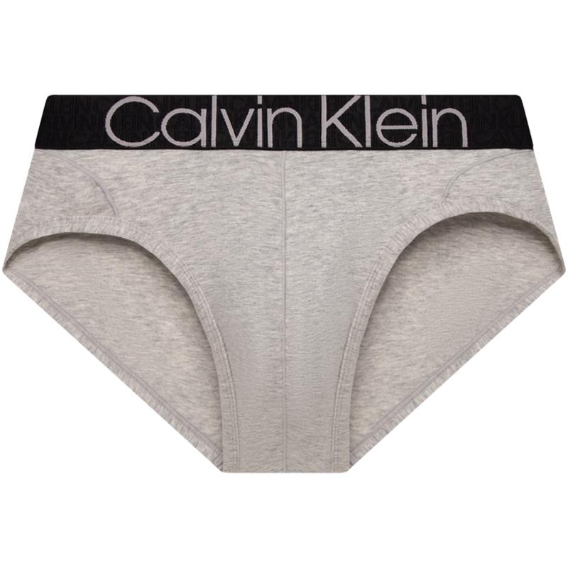 Calvin Klein Jacquard Waistband Triangle Underwear Men Underwear Star-Grey NB2681O-PGK