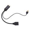 4K@60Hz HD Multimedia Interface to DisplayPort Female Cable  for High-Definition Displays