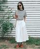 Aau Asymmetrical Pleated Skirt_Off-White