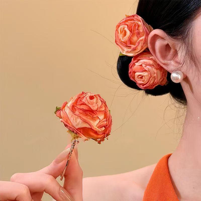 Sandalwood Women's Hairpin: Elegant Modern-Chinese Style Wooden Updo Stick
