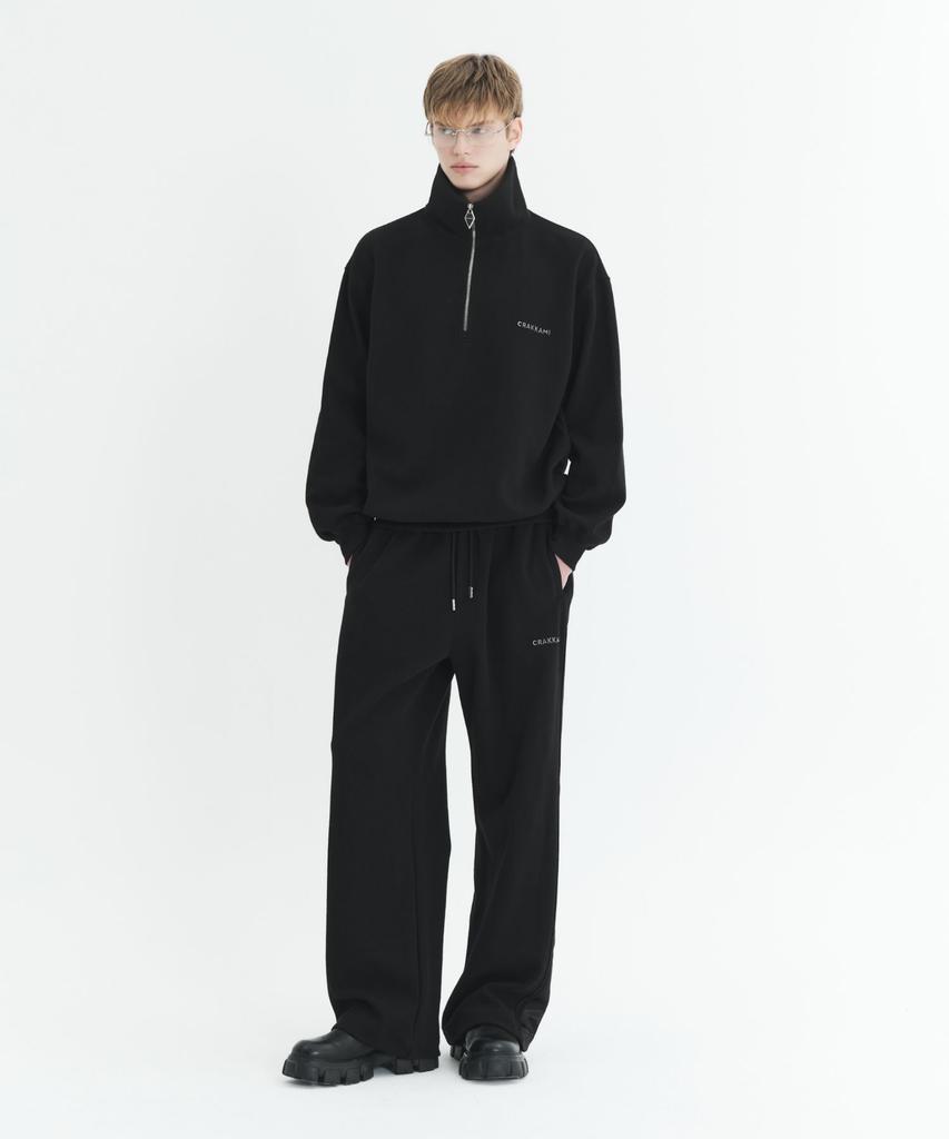 Keulaegemai Signature Tape Waffle Half-Zip