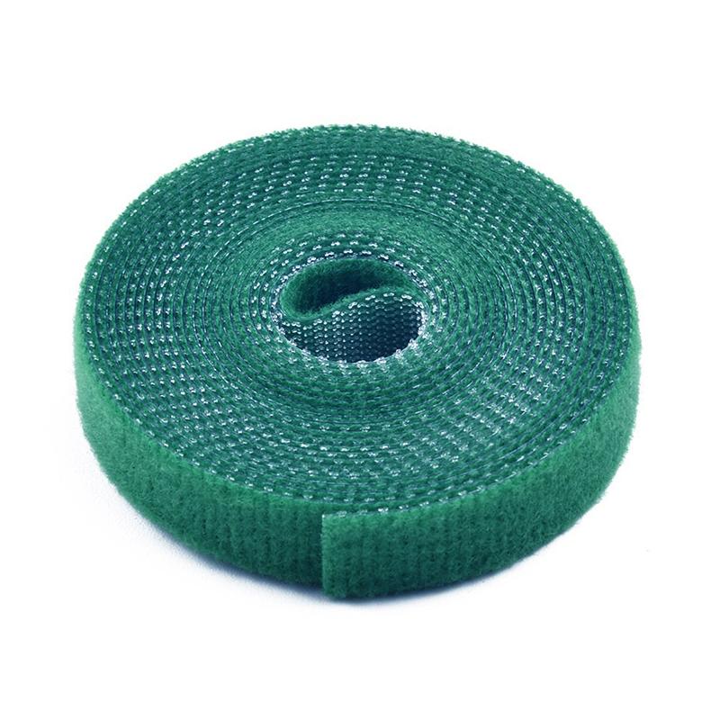 10 Meters Green Garden Plant Ties Adjustable Velcro Cable Strap Reusable Support Tape Roll 10 meters roll