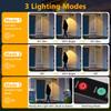 Motion Sensor Outdoor Solar Porch Light Waterproof Farmhouse Sconce Lighting Wall Mount Lamp for Garden Patio Balcony Doorway
