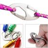 4Pcs Carabiner Clip Key Chain Clip Hook Rustproof Corrosion Resistant Latch Hooks
