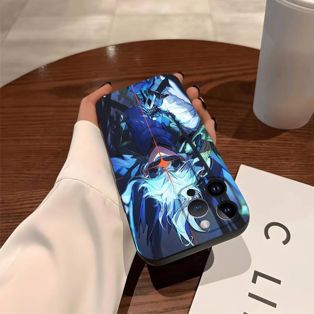 

G-Genshin Impact D-Dottore Phone Case For iPhone 17,16,15,14,13,12,11,Pro,Max,Plus Shockproof Cover iPhone15pro