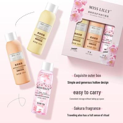 Miss Lilly Cherry Blossom Oil Control Travel Set