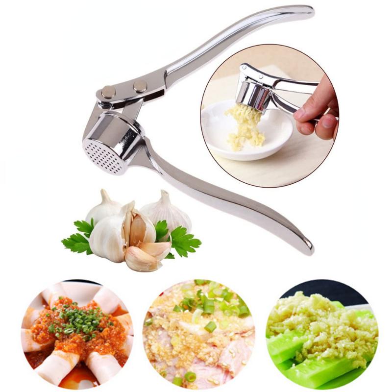 Kitchen Cooking Vegetables Ginger Squeezer Masher Garlic Press Crusher  Handheld Ginger Mincer Tools Kitchen Accessories