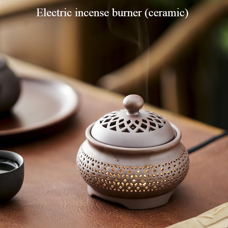 

Электронная аромалампа керамическая для дома, для эфирных масел, для благовоний, для порошка, ночник, контроль температуры и равномерный нагрев