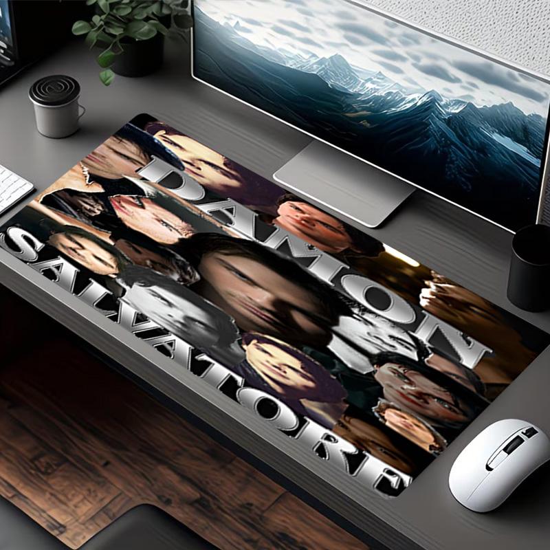 Damon Salvatore Print Mouse Pad, for Keyboard Pad Laptop PC Mat for Office Home Use, Desk Decor, Perfect Birthday Gift for Gamers