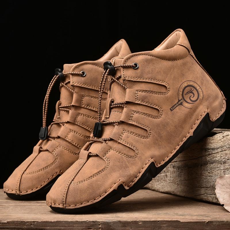 Medium And High Top Cotton Men'S Shoes Casual Xiyin Martin Boots