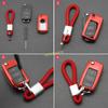 Flip Key Fob Chain For VW Jetta Polo Golf MK6 Passat B7 Tiguan Beetle Touran Eos UP Scirocco Accessories Cover Case Keychain