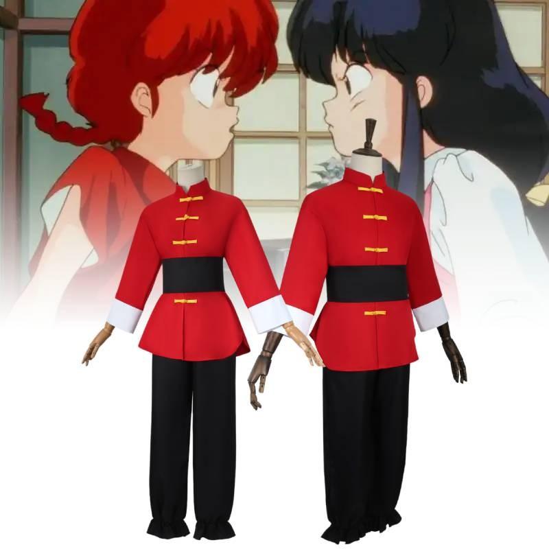 Soft And Durable Ranma Costume Featuring Streetwear Inspired Kung Fu Design For All Seasons