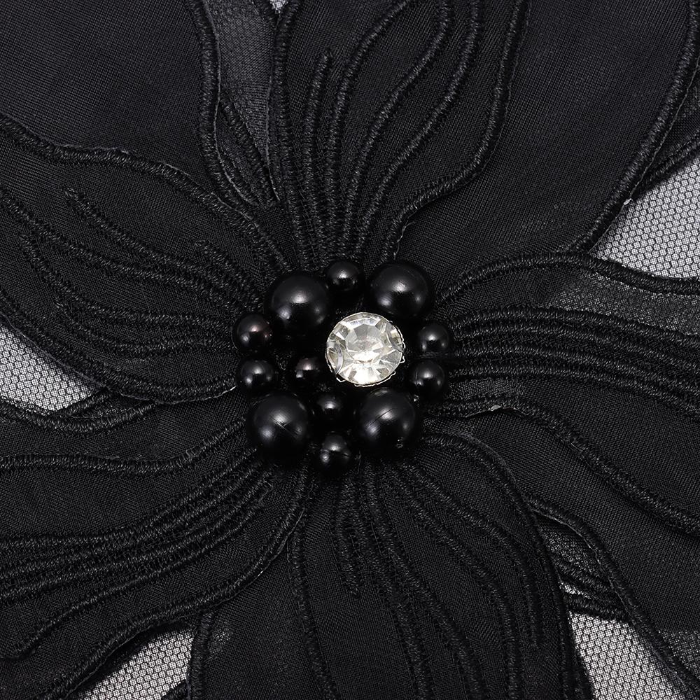 Pânză Material Handmade Mărgele Floare Aplicații Rochie DIY Decorative Florale Aplicații