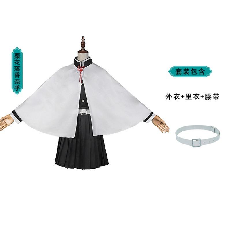 Demon Slayer cosplay costumes for adults, children, Tanjiro, Mizuko, Zenitsu Agatsuma, and ninja butterfly anime costumes