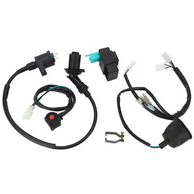 Ignition Coil CDI Wiring Harness with Cut Off Switch Flexible Fast Response Fit for 50cc To 160cc