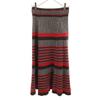 SNIDEL Rib Knit Long Skirt F Brown Women Used