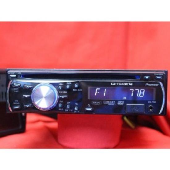 Carrozzeria DVH-P550 1DIN DVD CD FM AM Player Black Silver