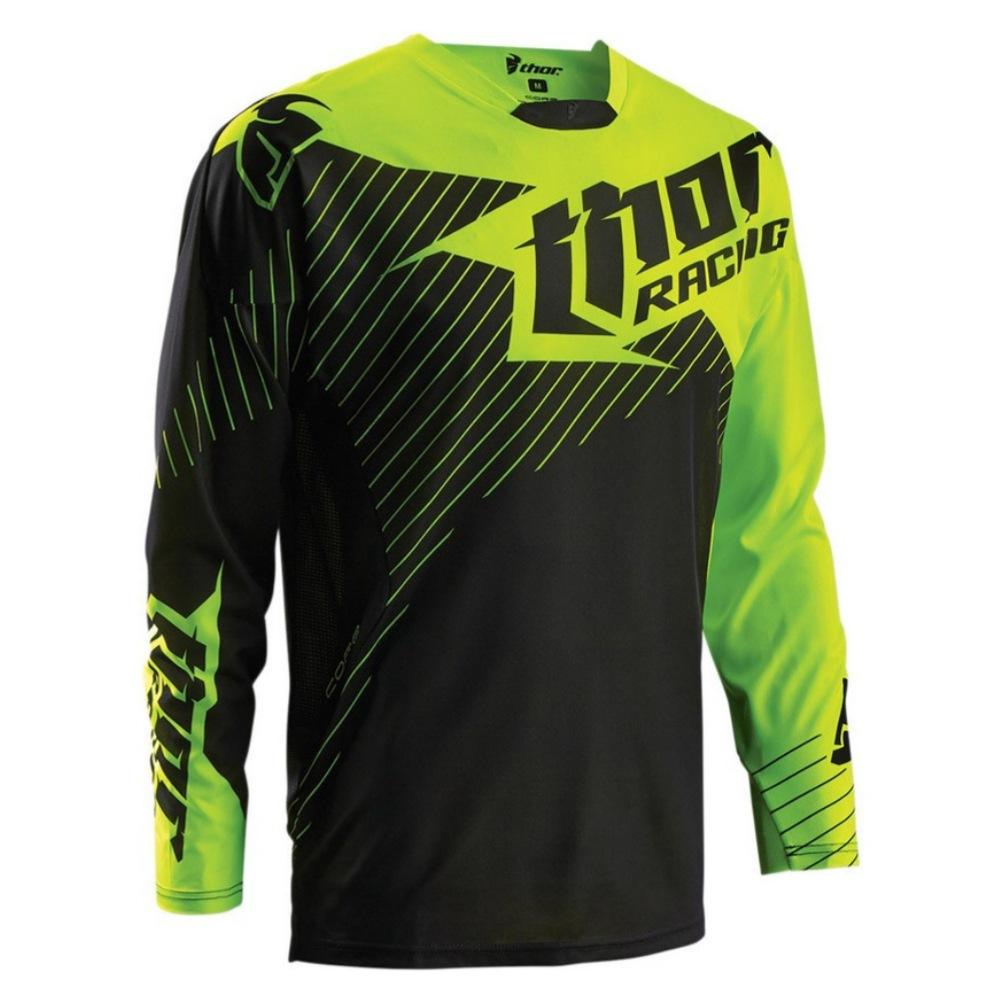 2024 new THOR downhill suit summer long-sleeved outdoor sports quick-drying breathable off-road motorcycle suit cycling suit