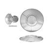 Patio Heater Reflector Shield, Propane Outdoor Heaters Replacement Part - Top Dome, 3-Hole Mount, 3